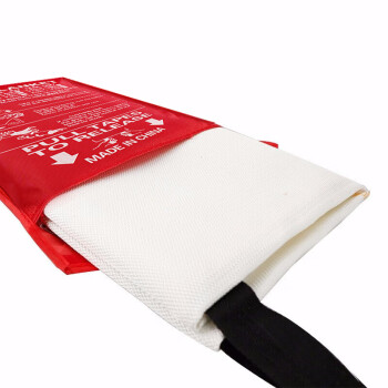 者也 国标灭火毯酒店消防毯防火毯玻璃纤维1.5米厨房阻燃逃生 1.5m*1.5m盒装