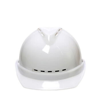 百舸（BAIGE） V型透气款加厚 280*220*150mm 安全帽 白色（单位：顶）