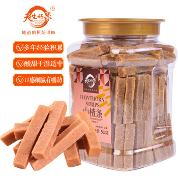 天生好果 山楂条 500g 山楂条 红枣色（单位：罐）
