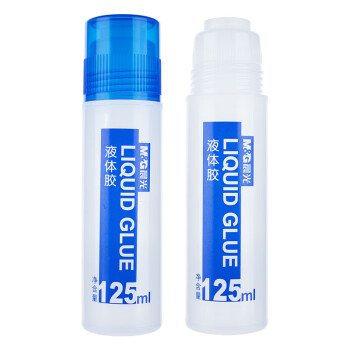 晨光（M&amp;G）高粘度液体胶办公快干耐用胶水 学生手工黏胶（软胶头涂抹均匀）AWG97003 125ml 12瓶装