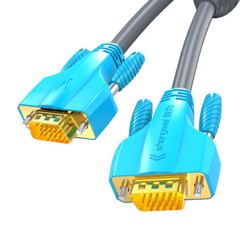 胜为（shengwei） 工程级VGA线高清双磁环（3+9）阻燃信号连接线3米 电脑主机连接投影仪电视显示器 VC-8030