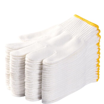 鸣固 500A级棉 60双 加厚耐磨 白色（单位：包）