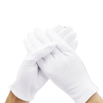 百舸（BAIGE） 白色礼仪 210*95*75mm*60付 白色礼仪手套 白色（单位：组）