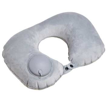 四万公里按压充气u型枕头旅行便携飞机枕高铁飞机火车睡觉神器脖枕护颈枕