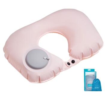 四万公里按压充气u型枕头旅行便携飞机枕高铁飞机火车睡觉神器脖枕护颈枕