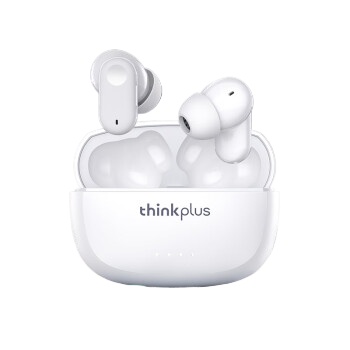 联想（Lenovo）真无线蓝牙耳机 无线耳机 蓝牙5.4入耳式运动降噪音乐通话游戏低延迟 通用苹果华为小米手机LP56白