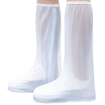 四万公里 雨鞋套男女鞋套雨天防雨水鞋套防滑加厚耐磨成人鞋套SW7388L码