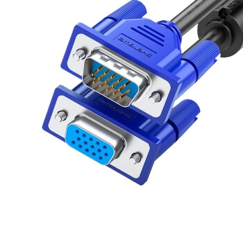 胜为（shengwei）VGA线 vga公对母高清延长线 3+6双磁环 电脑电视显示器投影仪视频连接线 1.8米 VC-4018