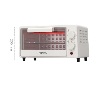 康佳（KONKA） KAO-W1075A 10L 电烤箱  白色（单位：个）