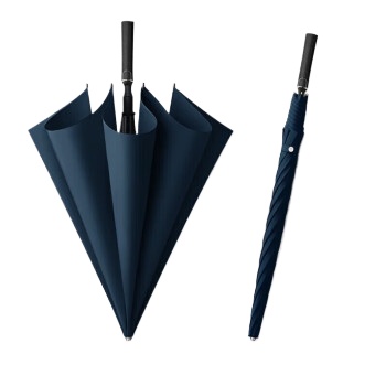 美度（MAYDU）加大雨伞长柄直杆伞8骨自动长柄雨伞男士商务晴雨伞M1129藏青色