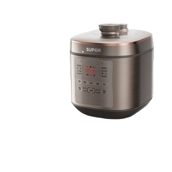 苏泊尔（SUPOR）电压力锅 家用智能 5L高压锅304不锈钢内胆 深汤钢釜 一锅双胆 SY-50FC08 专柜同款