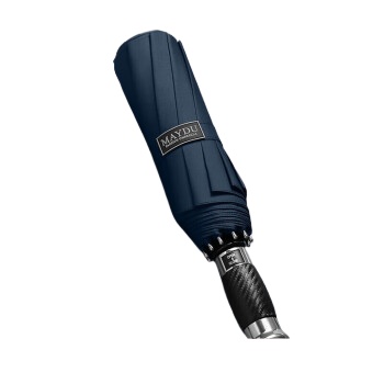 美度（MAYDU） M3385 10骨3折 晴雨伞 藏青色（单位：把）