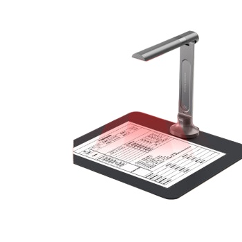 得力扫描仪 1600万像素高拍仪 照片扫描仪 扫描仪自动连续 高速办公用 文件扫描 A4软底 GK632