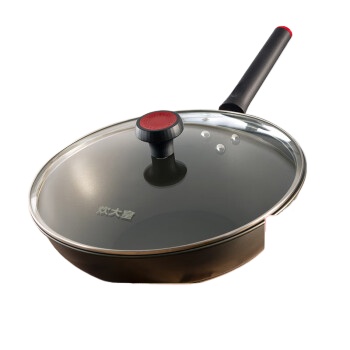 炊大皇 炒锅不粘锅少油烟加大平底多用煎炒锅32cm 磁炉通用健康JK74041