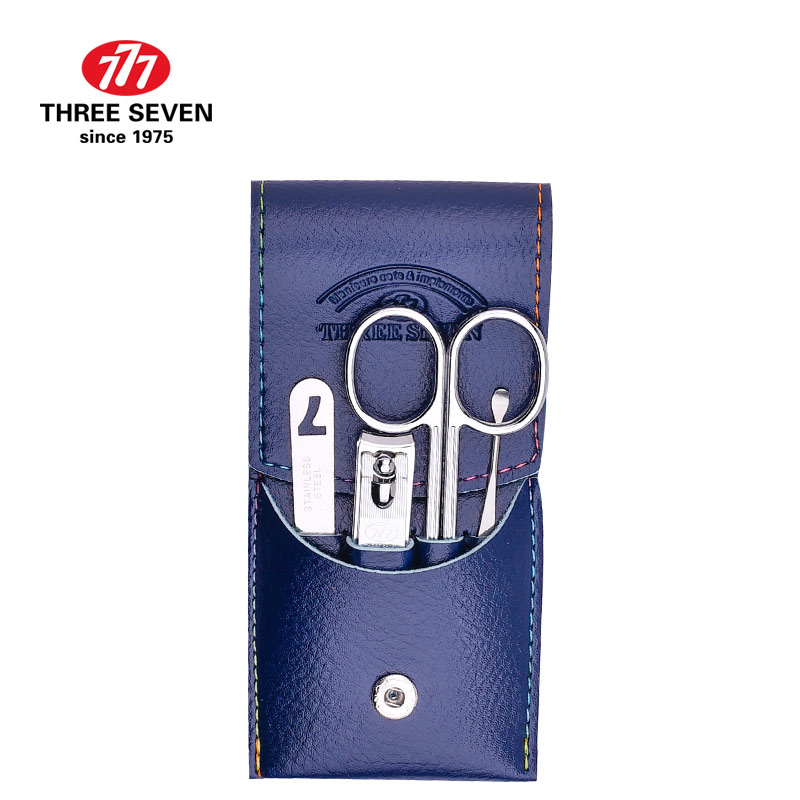 THREE SEVEN（777） 修容美护指甲剪套装 4件套 TSM-712（单位：套 ） 蓝色