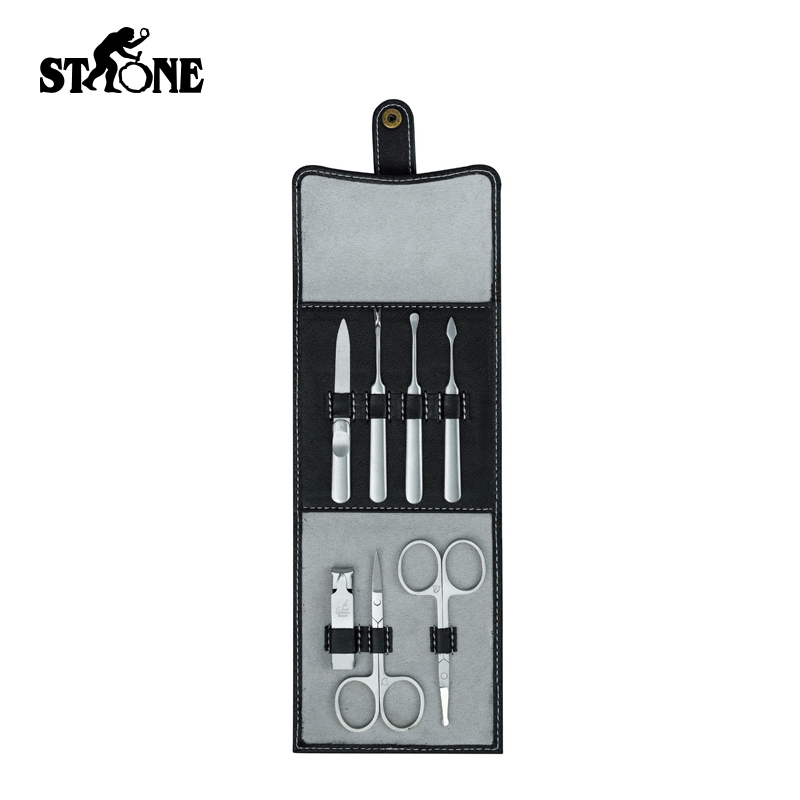 司顿不锈钢修甲7件套STR042 不锈钢色