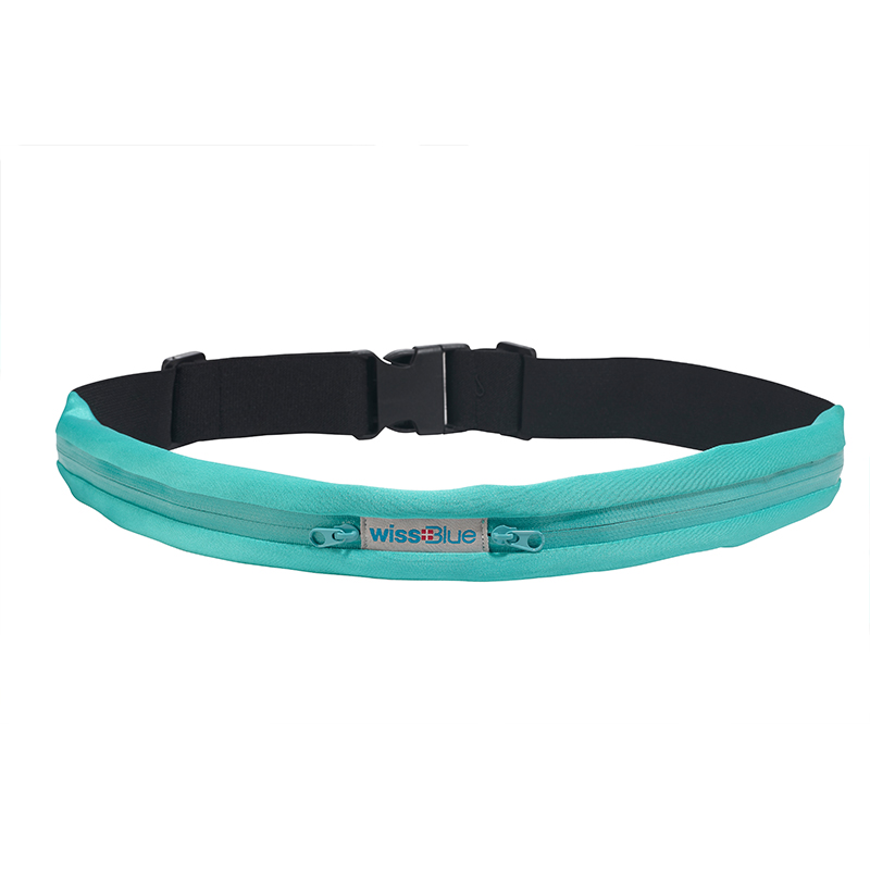 维仕蓝 多功能贴身户外运动双袋腰带包 TG-WB1065-D/个 绿色