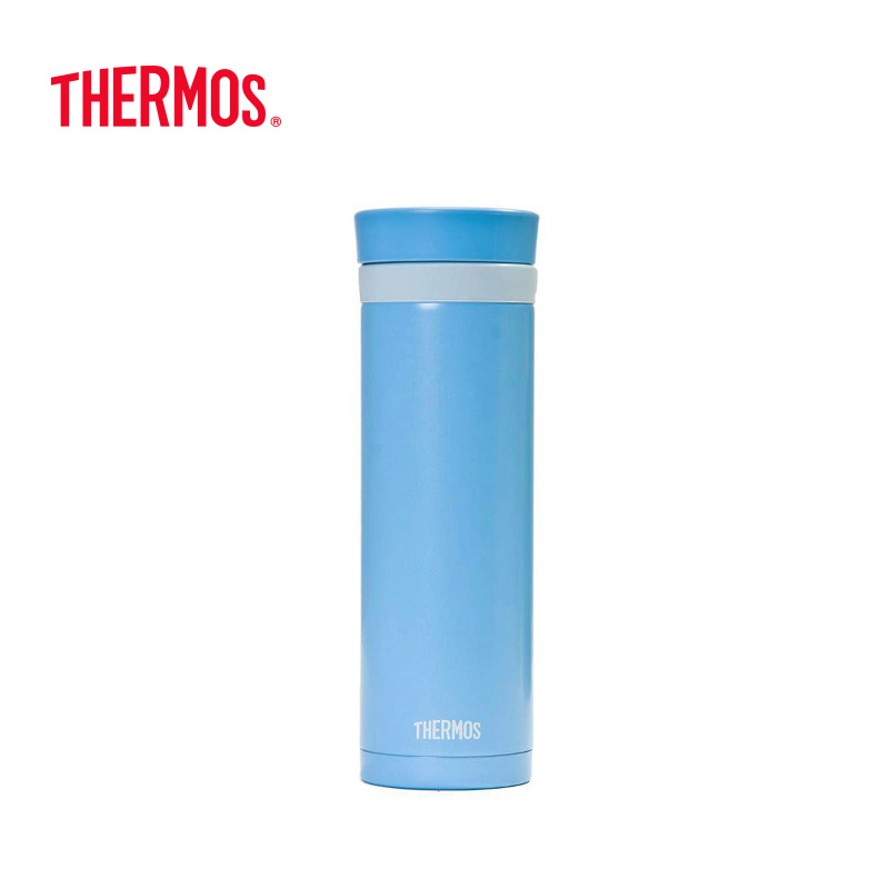 膳魔师（THERMOS）不锈钢时尚保温杯 300mL  蓝色JNC-300BB 蓝色 蓝色
