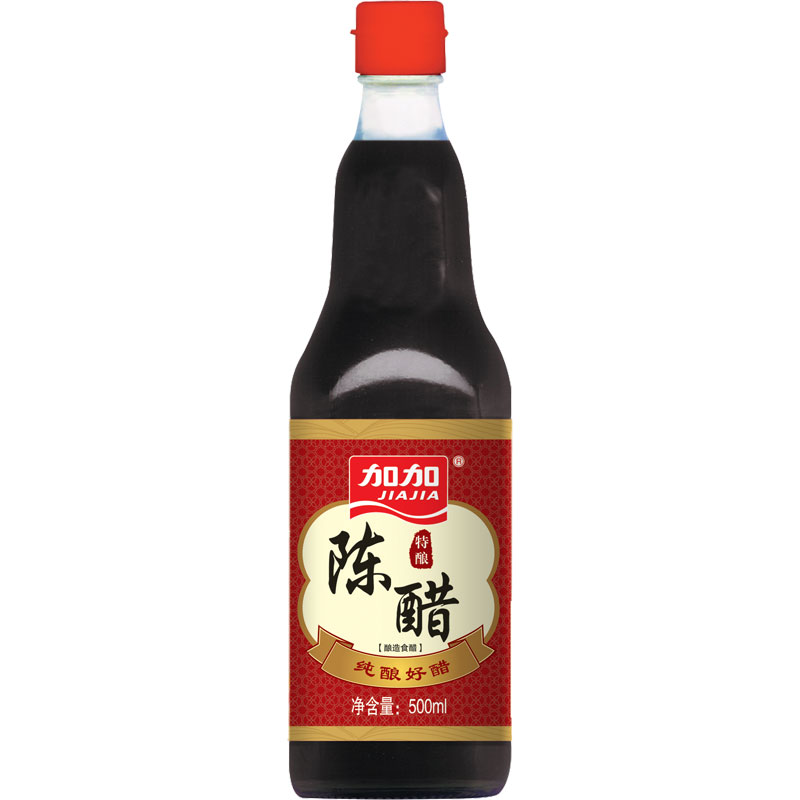 加加陈醋500ml*3瓶（偏远地区不发货：新疆、西藏、内蒙、甘肃、宁夏、青海）      黑色  
