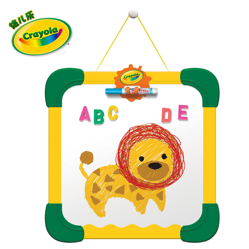 Crayola绘儿乐绘儿乐两用创意挂墙画板5080 绿色 绿色