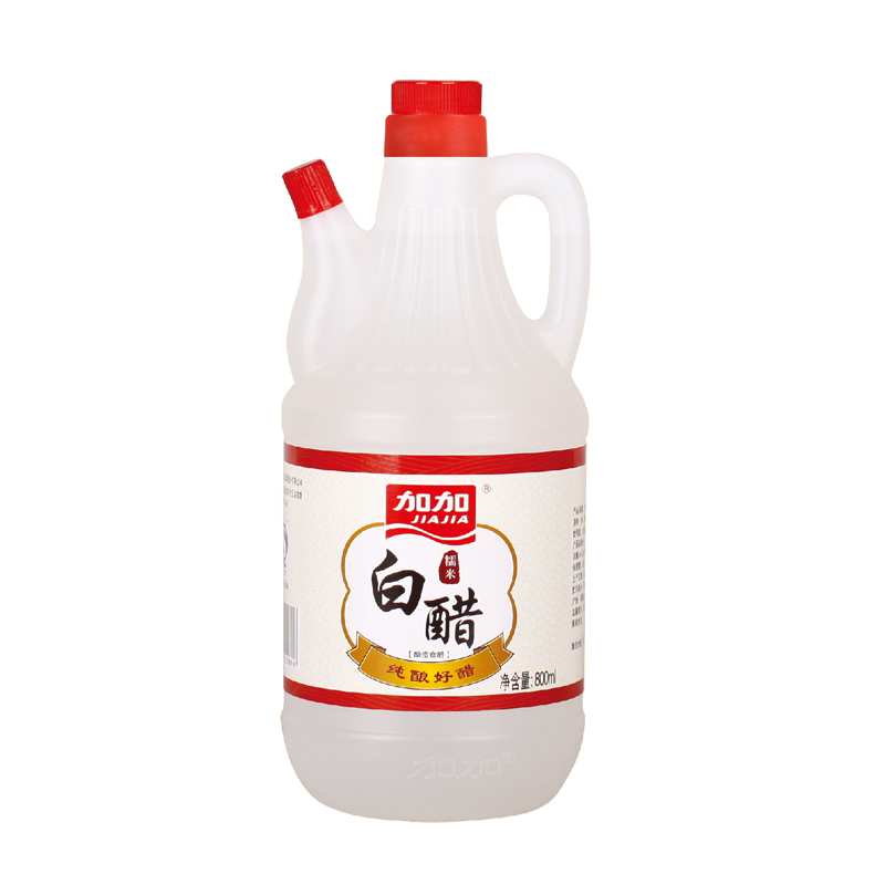 加加白醋800ml*2瓶（偏远地区不发货：新疆、西藏、内蒙、甘肃、宁夏、青海）      白色  