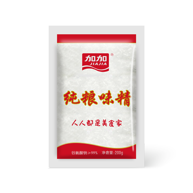 加加味精200g*2包（偏远地区不发货：新疆、西藏、内蒙、甘肃、宁夏、青海）      白色  
