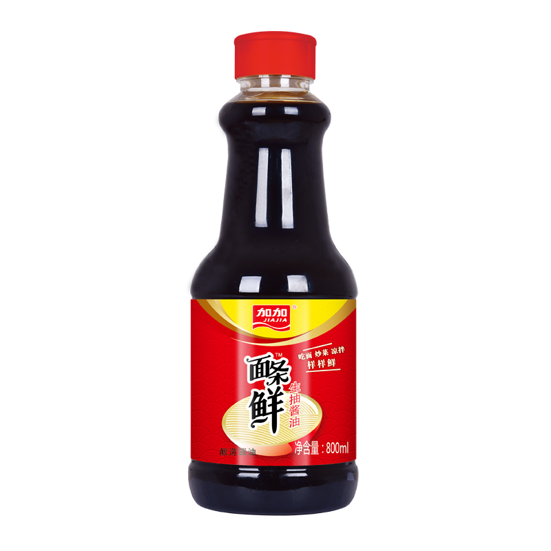 加加面条鲜800ml*2瓶（偏远地区不发货：新疆、西藏、内蒙、甘肃、宁夏、青海）  黑色  