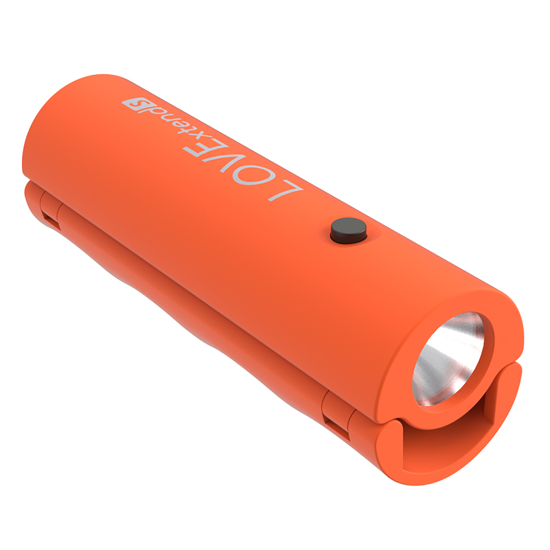 优乐生活移动电源手柄干电池版颜色随机  橙色  