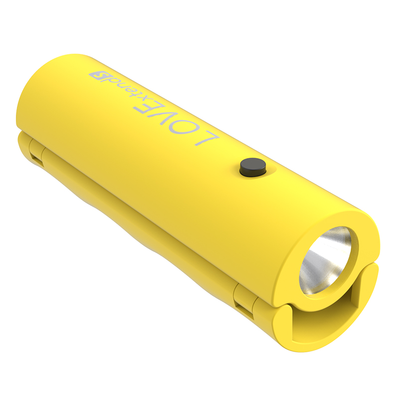 优乐生活移动电源手柄干电池版颜色随机  黄色  