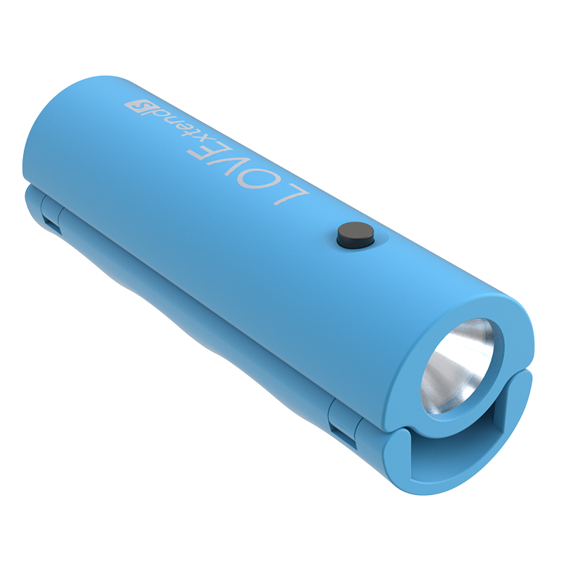 优乐生活移动电源手柄干电池版颜色随机  蓝色  