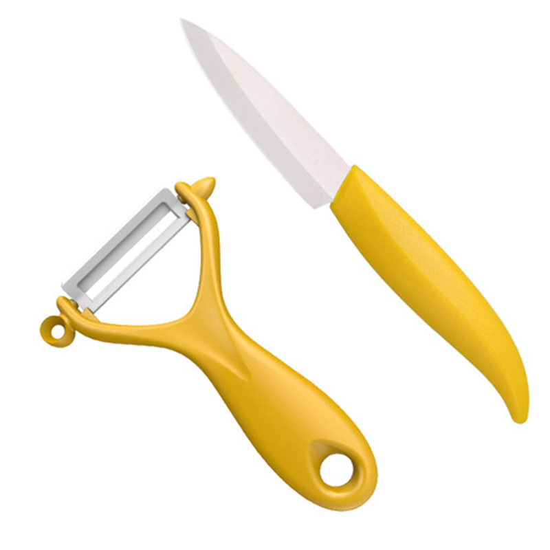 mycera美瓷陶瓷刀套装TM01/套 黄色