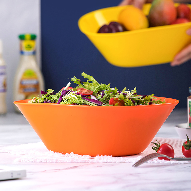 茶花方形沙拉碗2.5L2787 随机 随机