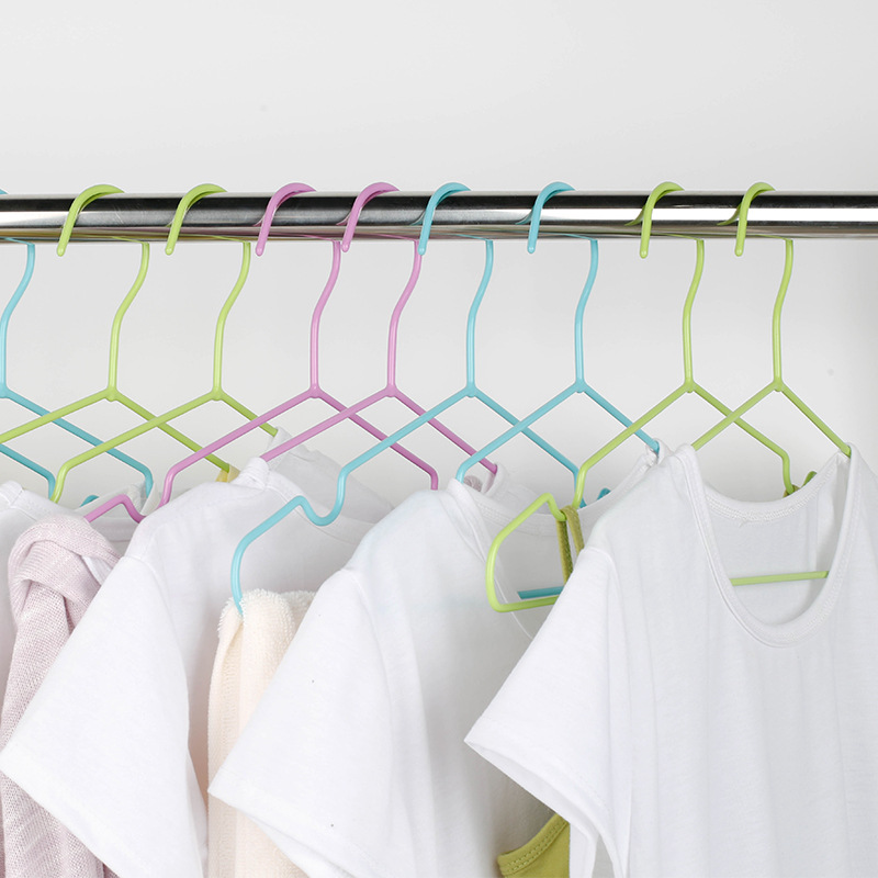 茶花浸粉优品衣架42.5cm（10支）（两份装）B50012*2 随机 随机