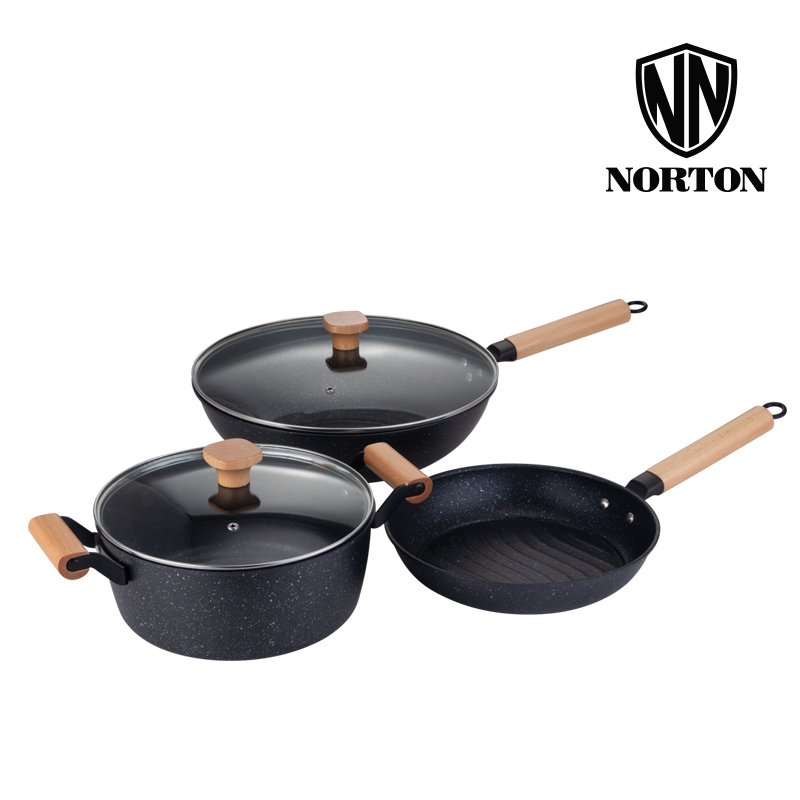 NORTON 蒂芙尼轻奢套装4HDFN003（单位：套）  黑色  