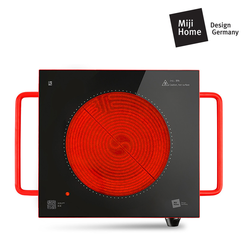 Miji Home Design Germany 电陶炉 Home R1 额定加热功率2100W （10档位连续无级调节） 红色（单位：台）