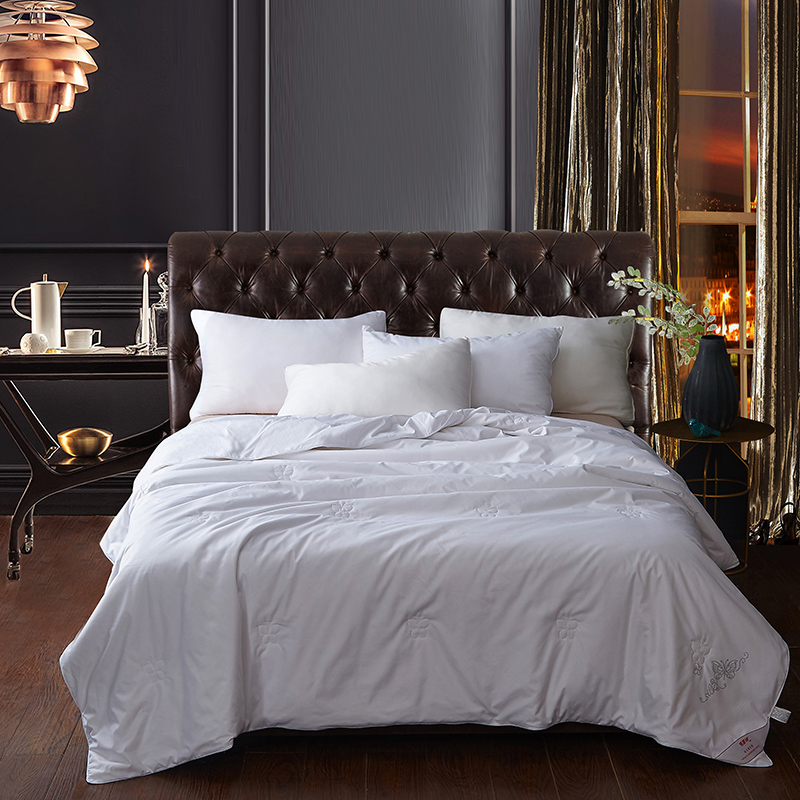 恒源祥世华洛冰沁蚕丝被被套200*230CMTSB1036-1（单位：床） 图片色