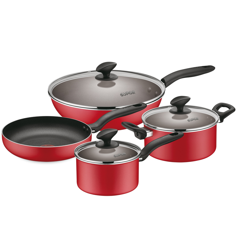 苏泊尔喜庆中国红四件套VTP1810T 红色 红色