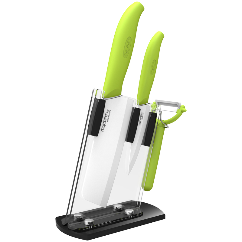 美瓷（mycera）经典系列陶瓷刀四件套TE01B（单位：套） 绿色