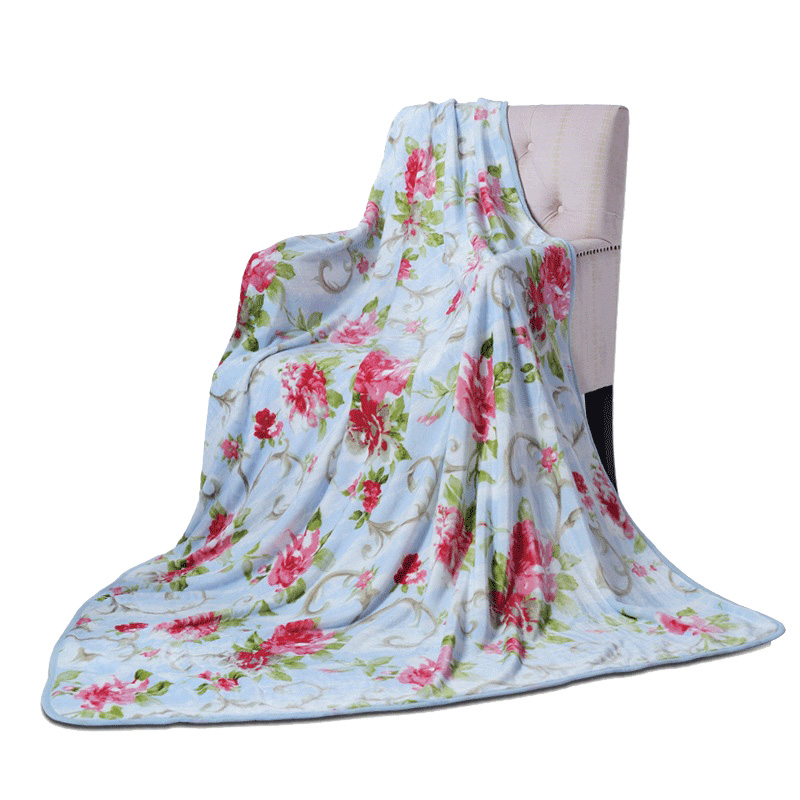 富安娜法兰绒毯花间精灵 713101612 80*120CM（单位：床） 花间精灵