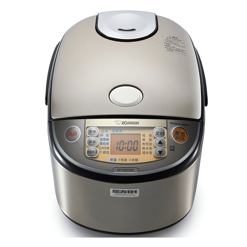 象印压力I电饭煲NP-HRH18C-XT 不锈钢色 不锈钢色