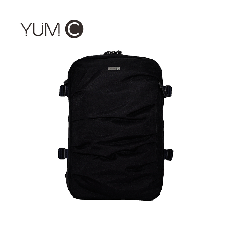 Y.U.M.C.YUMC 双肩包女学院风中学生减负书包男潮流背包防水15寸电脑包B2085 （深海灰）颜色随机B2085 随机 随机