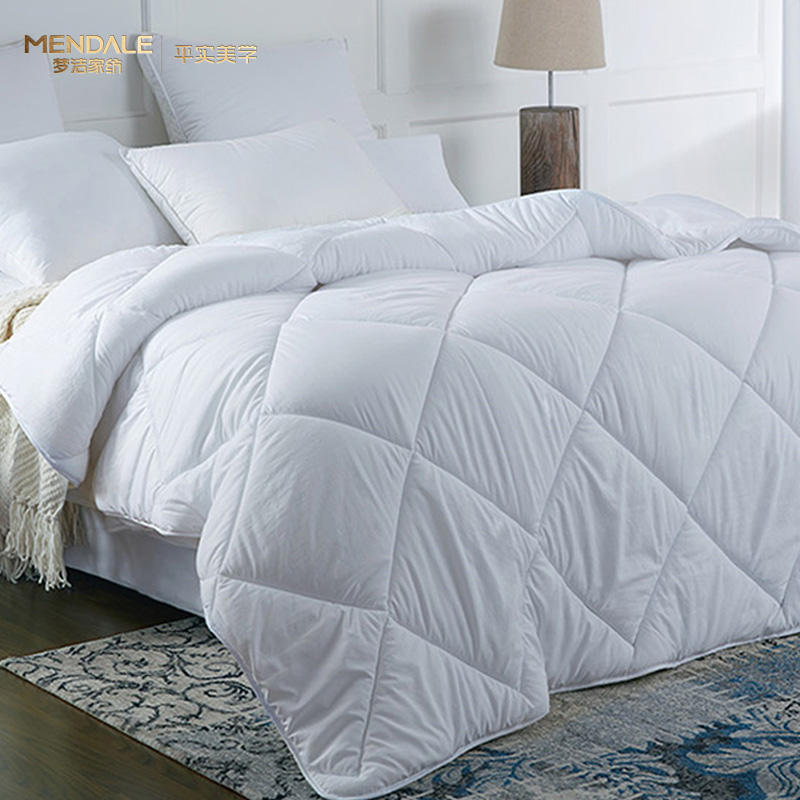 梦洁平实美学舒爽双人 春秋大被200*230CM  白色  