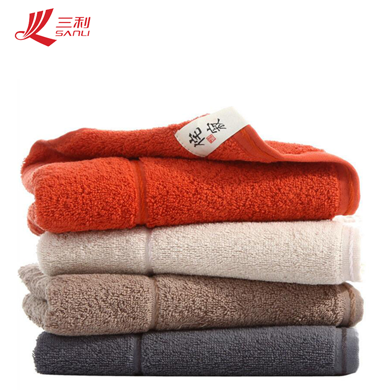 三利纯色面2条礼盒装毛巾（单位：套） 8110/盒