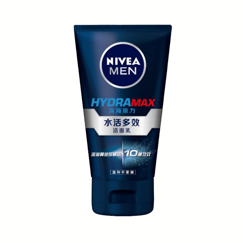 妮维雅男士水活多效洁面乳100g 香槟黄 香槟黄