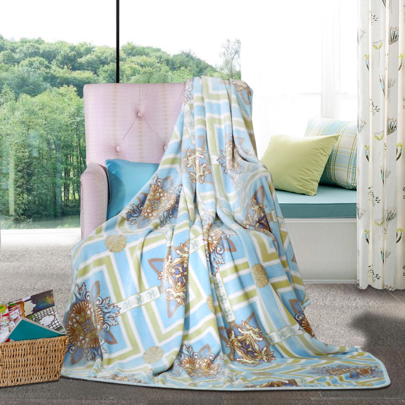 富安娜法兰绒毯伊斯菲尔150*200CM  伊斯菲尔  