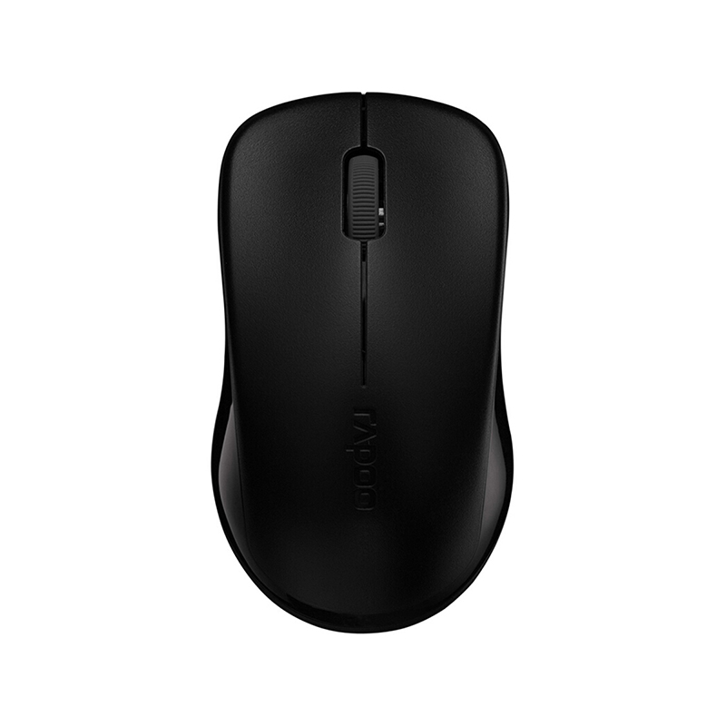 雷柏省电无线鼠标USB2.4G无线即插即用1620 个 黑色