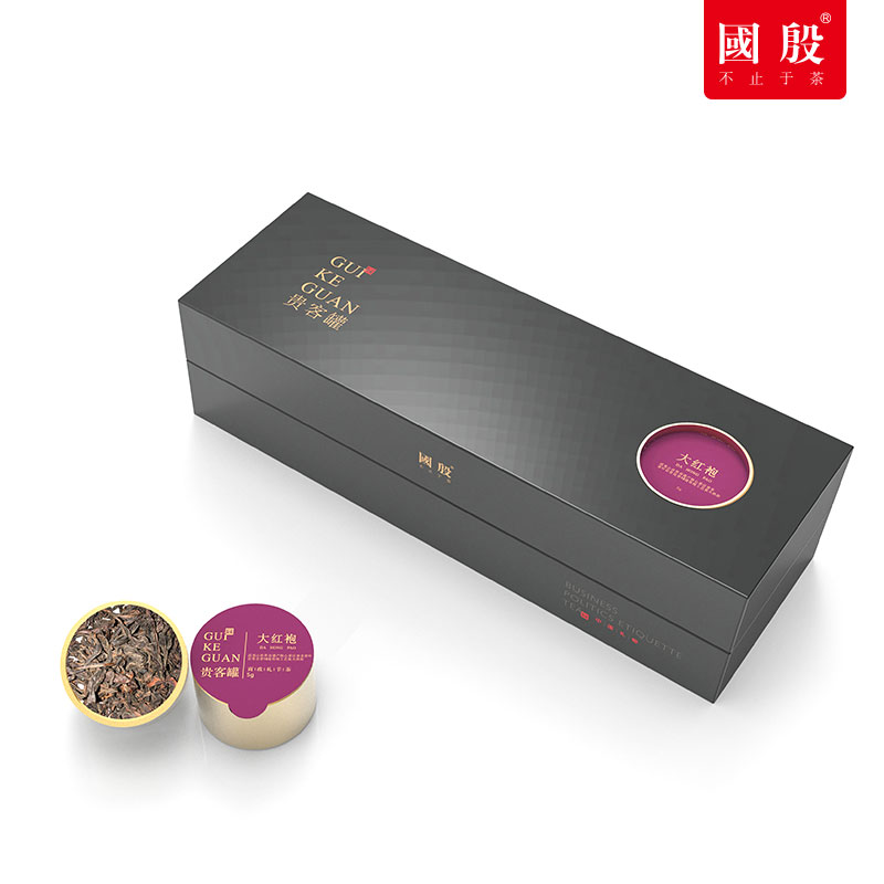 国殷贵客罐大红袍（12罐装）礼盒 深空流光 深空流光