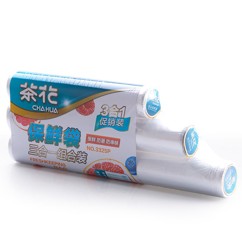 茶花保鲜袋三合一（促销装）3325P（单位：个） 随机