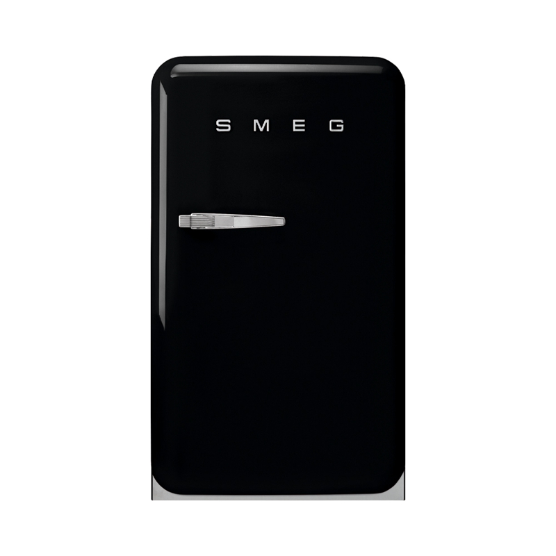SMEG 意大利原装进口 50年代复古冰箱120L 低噪节能炫彩时尚电冰箱 FAB10 黑色