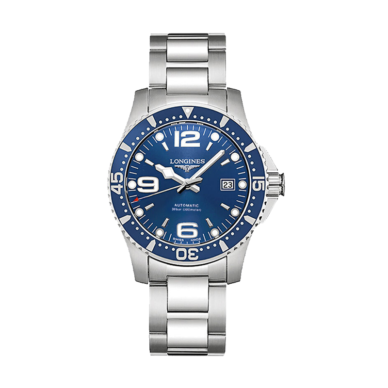 Longines浪琴 康卡斯系列自动机械手表男表(39mm) L3.741.4.96.6（单位：块） 蓝色
